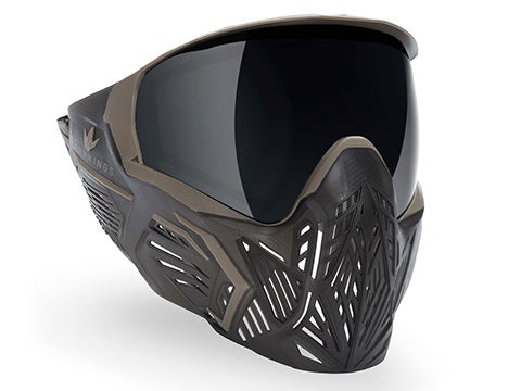 Bunkerkings CMD Full Seal Airsoft/Paintball Mask (Black Desert) | Dead