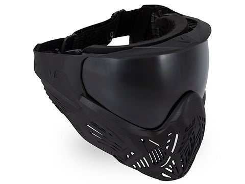 Bunkerkings CMD Full Seal Airsoft/Paintball Mask (Pitch Black) | Dead