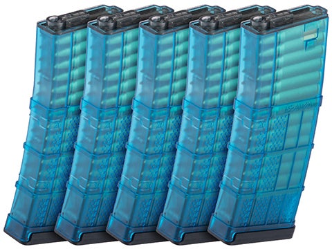 190rd Lancer Systems Licensed L5 Awm Airsoft Mid Cap Magazines